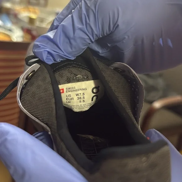 On Running Women's Purple Athletic Shoes - Picture 9 of 9